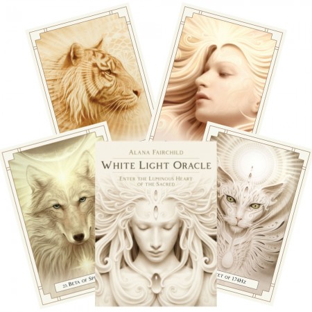 White Light Oracle kortos Blue Angel